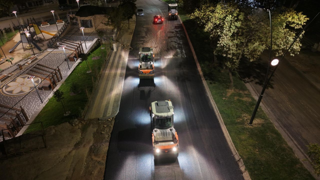 Büyükşehir, Asfalt Mesaisini Yeni Haftada 19 Farklı Noktada Sürdürecek
