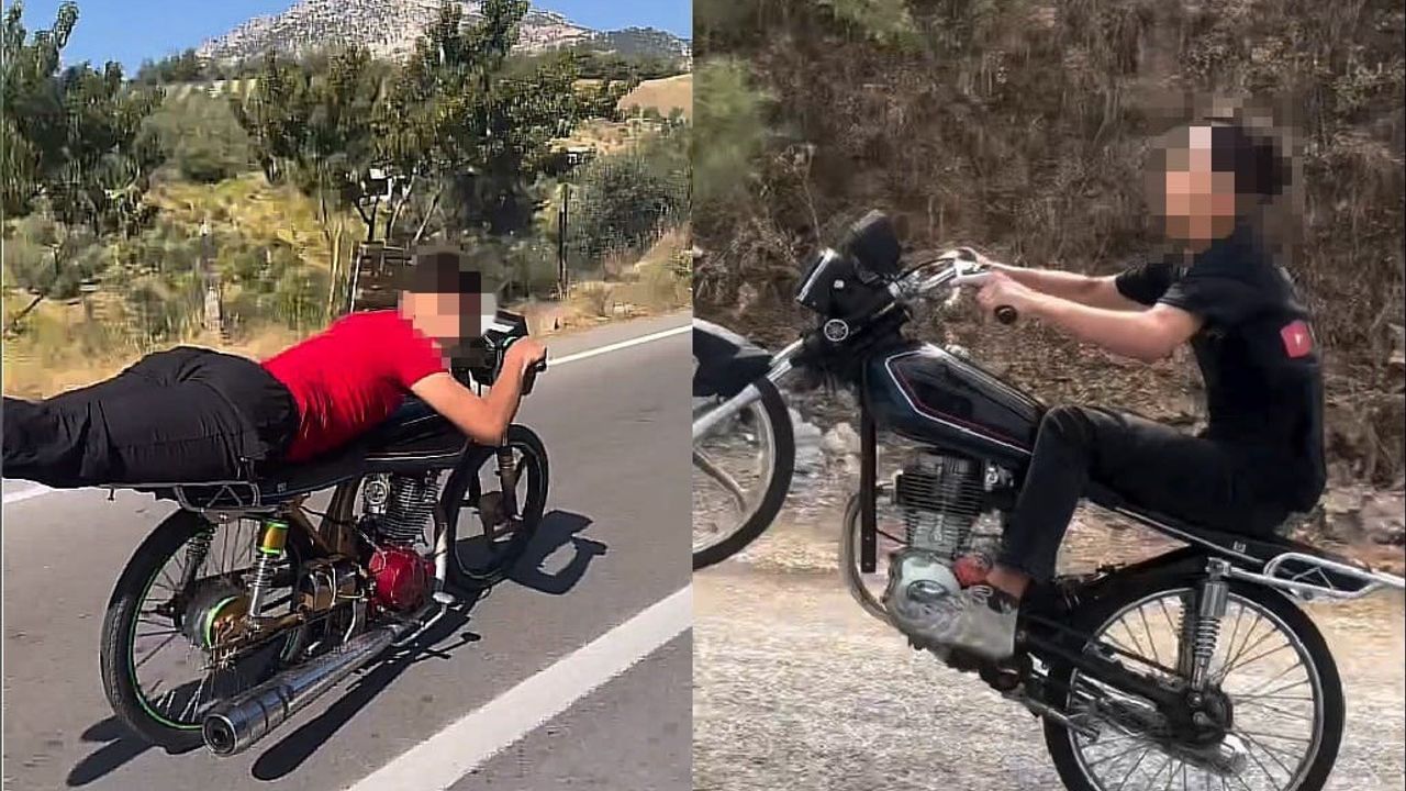 Kahramanmaraş'ta trafiği tehlikeye düşüren 2 sürücüye para cezası