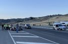 Kahramanmaraş'ta devrilen otomobilde 4 kişi yaralandı