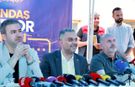 Başkan Toptaş önce aşure dağıttı, sonra vatandaşların sorularını yanıtladı