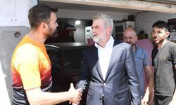 Başkan Görgel, Kanuni’de Esnaf ve Vatandaşlarla Bir Araya Geldi
