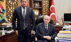 MHP Lideri Devlet Bahçeli, Başkan Satıcı'yı kabul etti