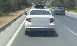 Kahramanmaraş'ta ambulansa yol vermeyen sürücü cep telefonuyla kaydedildi