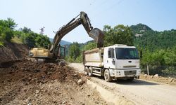 Andırın – Merkez Ulaşımını 20 Kilometre Kısaltacak Yol Tamamlanıyor