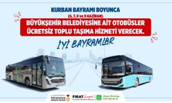 Bayram Süresince Büyükşehir Belediye Otobüsleri Ücretsiz!
