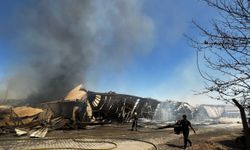 Kahramanmaraş'ta ambalaj fabrikasında çıkan yangın kontrol altına alındı