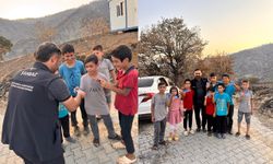 Mücahit ve arkadaşlarına Blueland’dan Morel Desteği