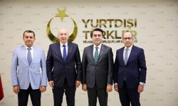 Rektör Yasım’dan YTB Başkanı Turus’a Hayırlı Olsun Ziyareti