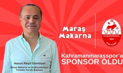 Maraş Makarna, Kahramanmaraşspor'a Sponsor Oldu