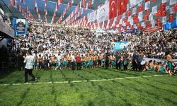 Kahramanmaraş'ta '29. Geleneksel Bertiz Boyalı Kısa Şalvar Güreş Festivali' düzenlendi
