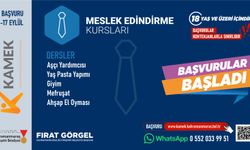 KAMEK’le Herkes İçin Eğitim; Yeni Dönem Kurs Kayıtları Başladı