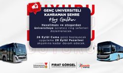 Büyükşehir’den Üniversitelilere Hoş Geldin Hediyesi; Havaalanı ve Otogardan Ücretsiz Ring