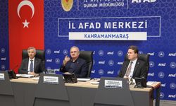 İçişleri Bakan Yardımcısı Karaloğlu, Kahramanmaraş'ta incelemelerde bulundu