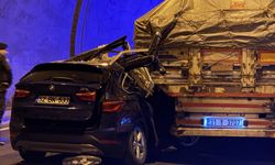 Kahramanmaraş'ta tıra çarpan SUV tipi araçtaki 1 kişi öldü, 4 kişi yaralandı