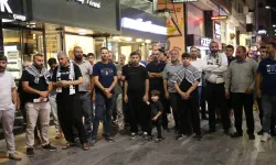 Hatay'da İsrail'in Küresel Sumud Filosu'na saldırısı protesto edildi