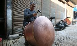 Bakırcılığın Kahramanmaraş'taki son temsilcileri mesleği yaşatmaya çalışıyor