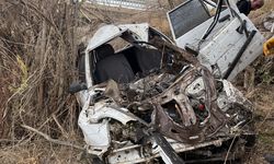 Kahramanmaraş'ta otomobilin köprüden düşmesi sonucu 2 kişi yaralandı