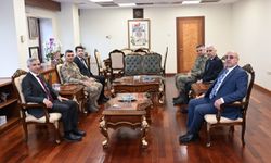 Kahramanmaraş İl Protokolünden KSÜ Rektörü Prof. Dr. Mahmut Ak’a Hayırlı Olsun Ziyareti