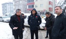 Başkan Toptaş, Karla Mücadele Çalışmalarını Sahada İnceledi