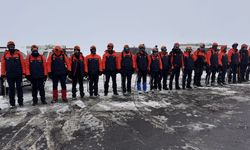 Kahramanmaraş'ta 10 ilden AFAD ekiplerinin katılımıyla çığ tatbikatı yapıldı