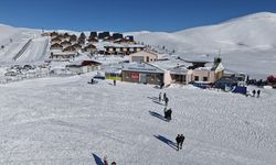 Yedikuyular Kayak Merkezi misafirlerini ağırlamaya başladı