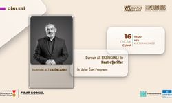 Şair Dursun Ali Erzincanlı, Maneviyat Dolu Gece Yaşatacak