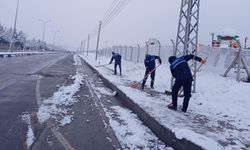Kar Yağışı Sonrası Yürüyüş Yollarında Güvenlik İçin Büyükşehir Sahada
