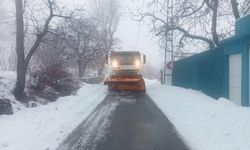 Büyükşehir, Kırsalda Karla Mücadelesini Kesintisiz Sürdürüyor
