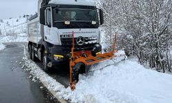 Şehir Merkezinden Kırsala Karla Kesintisiz Mücadele