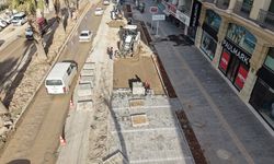 Trabzon Bulvarı’nda Altyapısı Tamamlanan Kısımlarda Üstyapıya Başlandı