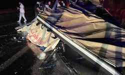 Çekiciyle kamyonetin çarpıştığı kazada 3 kişi yaralandı