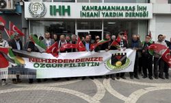 ABD ve İsrail'in İran, Lübnan ve Gazze'ye yönelik saldırıları Kahramanmaraş'ta protesto edildi