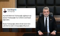 Başkan Görgel’den Yüzbaşıoğlu Ailesine Taziye Mesajı