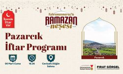 Ramazan’ın Bereketi Pazarcık’ta Kurulacak İftar Sofrasında Paylaşılacak