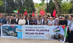 İsrail'in Küresel Sumud Filosu'na saldırısı Kahramanmaraş, Şanlıurfa ve Kilis'te protesto edildi