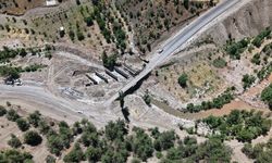 Bertiz’in Yeni Köprüsü Hızla Yükseliyor