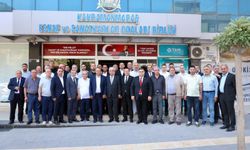 KMTSO’dan KMESOB Başkanı Ahmet Kuybu’ya Hayırlı Olsun Ziyareti