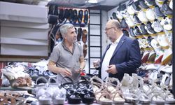 Başkan Akpınar, Restorasyonu Tamamlanan Tarihî Kapalı Çarşıda Esnafla Buluştu