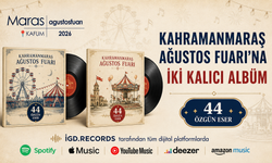 Kahramanmaraş Ağustos Fuarı’na İki Kalıcı Albüm