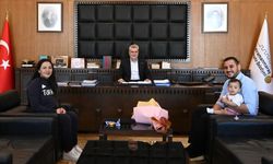 Başkan Görgel, Kahramanmaraşlı Milli Şampiyon Atıcı Safiye Temizdemir’i Ağırladı