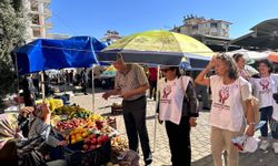 Anamur Kent Konseyi Kadın Meclisi üyeleri, üretici kadınlarla buluştu