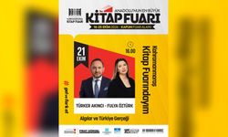 Fulya Öztürk ve Türker Akıncı Anadolu’nun En Büyük Kitap Fuarında Konuşacak
