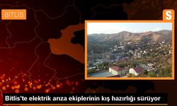 Bitlis'te elektrik arıza ekipleri kış öncesi hazırlıklarını sürdürüyor