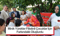 Minik Yürekler Filistinli Çocuklar İçin Farkındalık Oluşturdu