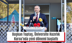 Başkan Toptaş, Üniversite Hazırlık Kursu’nda yeni dönemi başlattı