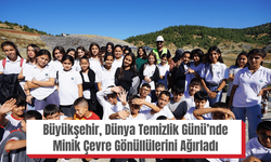 Büyükşehir, Dünya Temizlik Günü’nde Minik Çevre Gönüllülerini Ağırladı