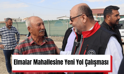 Elmalar Mahallesine Yeni Yol Çalışması