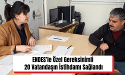 ENDES’le Özel Gereksinimli 20 Vatandaşın İstihdamı Sağlandı