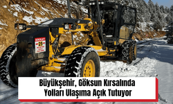 Büyükşehir, Göksun Kırsalında Yolları Ulaşıma Açık Tutuyor