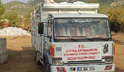 İhtiyaç sahibi ailelere kömür yardımı